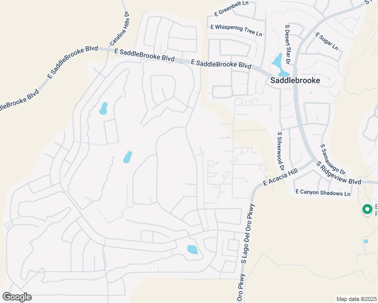 map of restaurants, bars, coffee shops, grocery stores, and more near 38253 South Desert Bluff Drive in Tucson