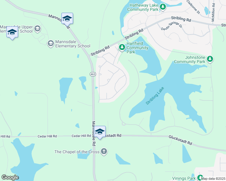 map of restaurants, bars, coffee shops, grocery stores, and more near 160 Hartfield Drive in Madison