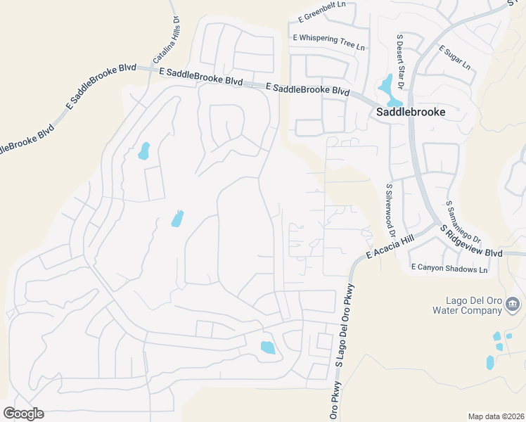 map of restaurants, bars, coffee shops, grocery stores, and more near 38253 South Desert Bluff Drive in Tucson