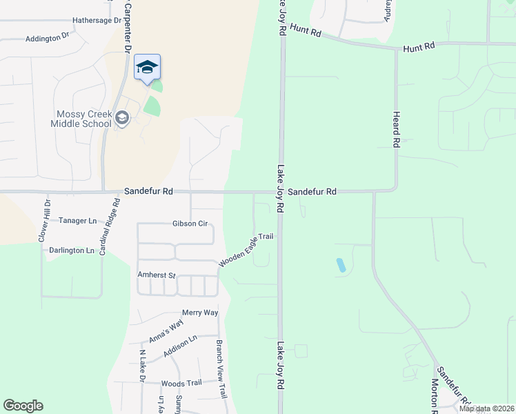 map of restaurants, bars, coffee shops, grocery stores, and more near 204 Boulder Creek Road in Kathleen