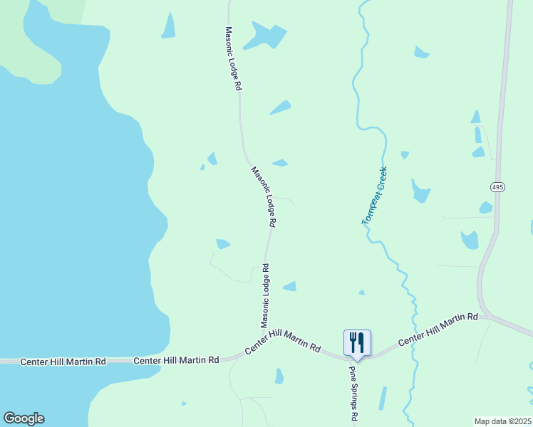 map of restaurants, bars, coffee shops, grocery stores, and more near 9915-9983 Masonic Lodge Road in Meridian