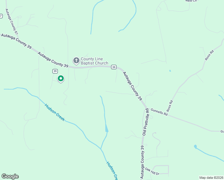map of restaurants, bars, coffee shops, grocery stores, and more near 1720 Honeysuckle Ridge in Deatsville