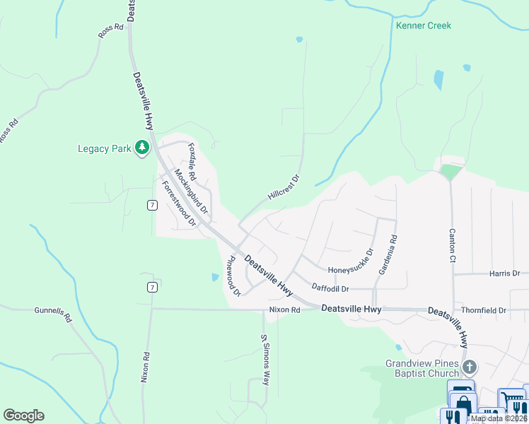 map of restaurants, bars, coffee shops, grocery stores, and more near 159 Timberbrook Drive in Millbrook