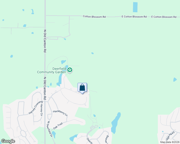 map of restaurants, bars, coffee shops, grocery stores, and more near 196 Cripple Creek Road in Canton