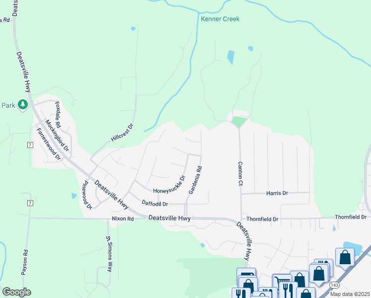 map of restaurants, bars, coffee shops, grocery stores, and more near 184 Azalea Drive in Millbrook