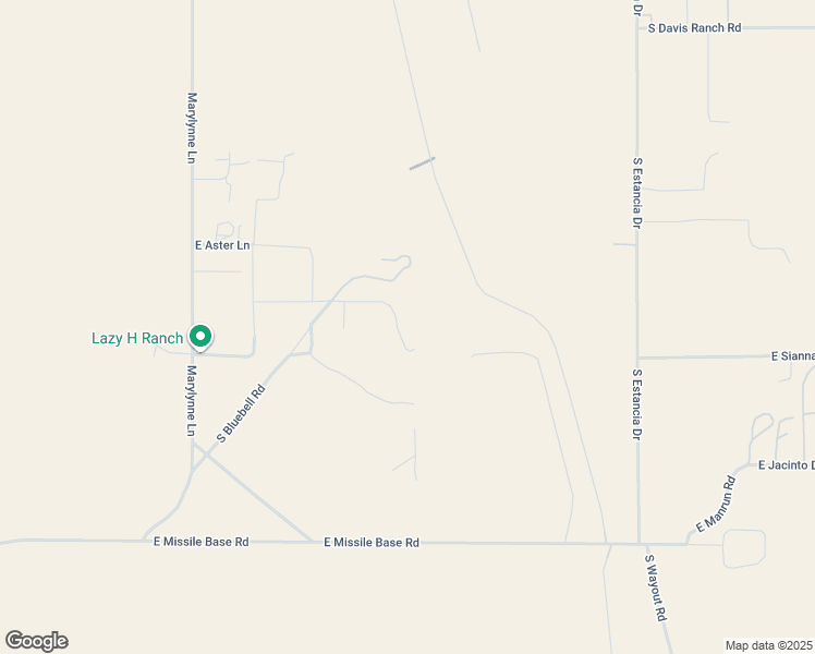 map of restaurants, bars, coffee shops, grocery stores, and more near 38261 South Bluebell Road in Marana