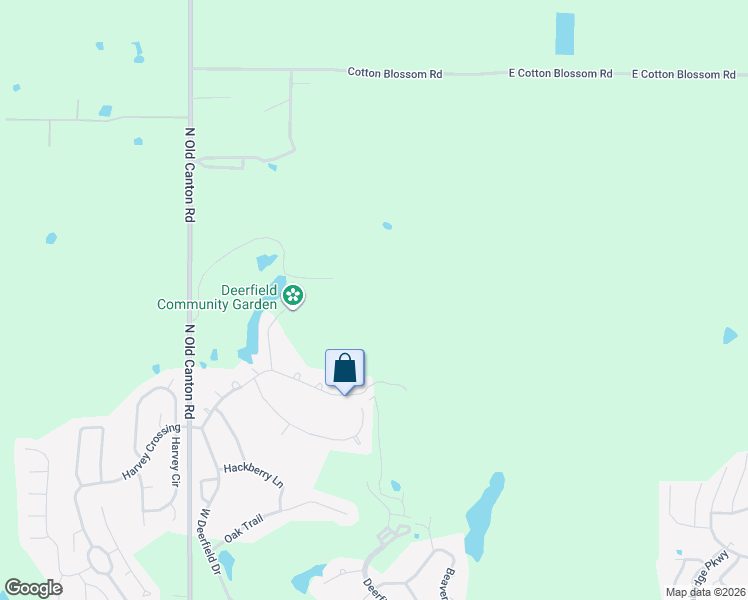 map of restaurants, bars, coffee shops, grocery stores, and more near 196 Cripple Creek Road in Canton
