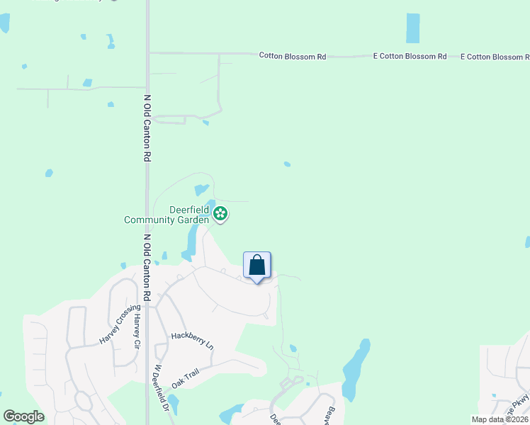 map of restaurants, bars, coffee shops, grocery stores, and more near 299 Cripple Creek Road in Canton