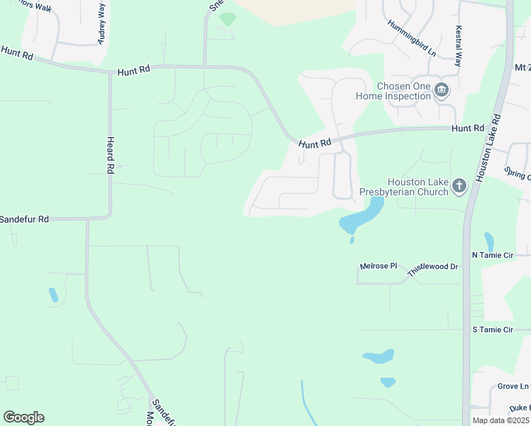 map of restaurants, bars, coffee shops, grocery stores, and more near 106 West Haven Drive in Kathleen