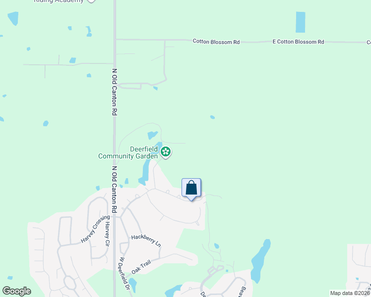 map of restaurants, bars, coffee shops, grocery stores, and more near 200 Cripple Creek Road in Canton