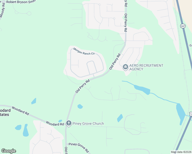 map of restaurants, bars, coffee shops, grocery stores, and more near 384 Old Perry Road in Bonaire