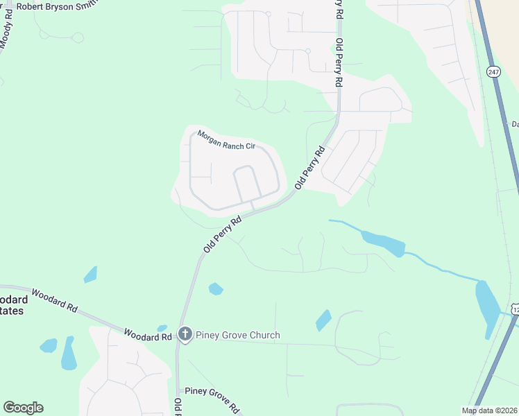 map of restaurants, bars, coffee shops, grocery stores, and more near 384 Old Perry Road in Bonaire