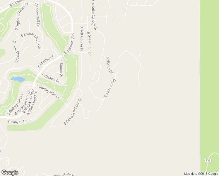 map of restaurants, bars, coffee shops, grocery stores, and more near 37948 South Arroyo Way in Tucson