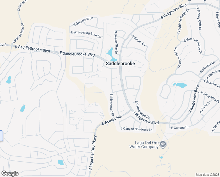 map of restaurants, bars, coffee shops, grocery stores, and more near 64181 East Echo Canyon Court in Tucson