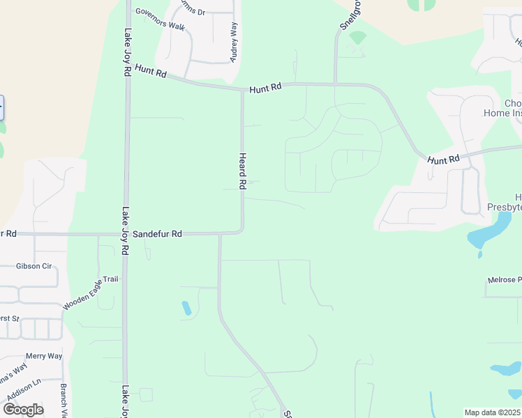 map of restaurants, bars, coffee shops, grocery stores, and more near 144 Heard Road in Kathleen