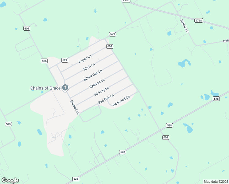 map of restaurants, bars, coffee shops, grocery stores, and more near 2521 Red Oak Lane in Burleson