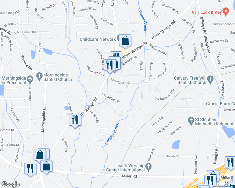 map of restaurants, bars, coffee shops, grocery stores, and more near 5228 Spinnaker Court in Columbus