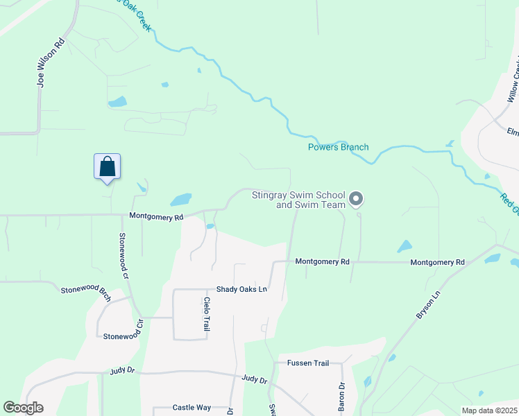 map of restaurants, bars, coffee shops, grocery stores, and more near 6210 Montgomery Road in Midlothian