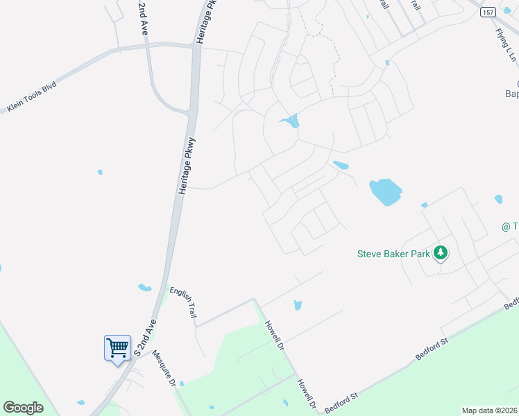 map of restaurants, bars, coffee shops, grocery stores, and more near 2351 South 2nd Avenue in Mansfield