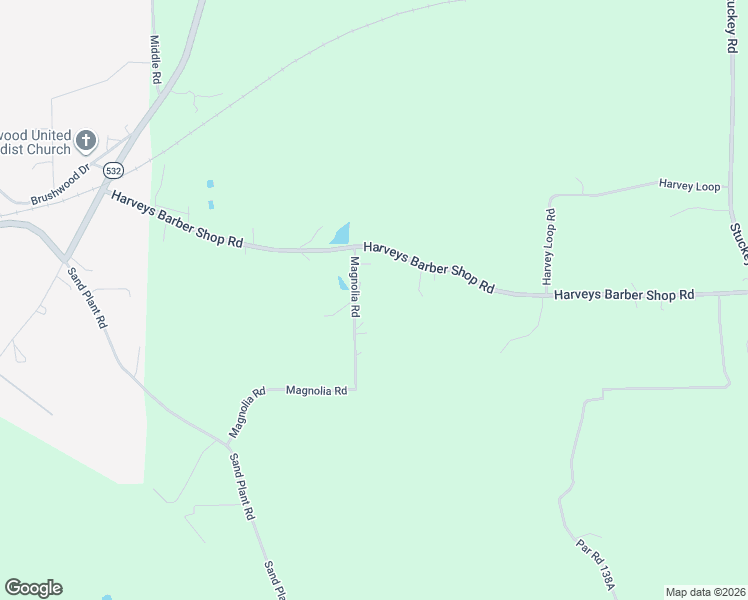 map of restaurants, bars, coffee shops, grocery stores, and more near 175 Magnolia Road in Dubberly