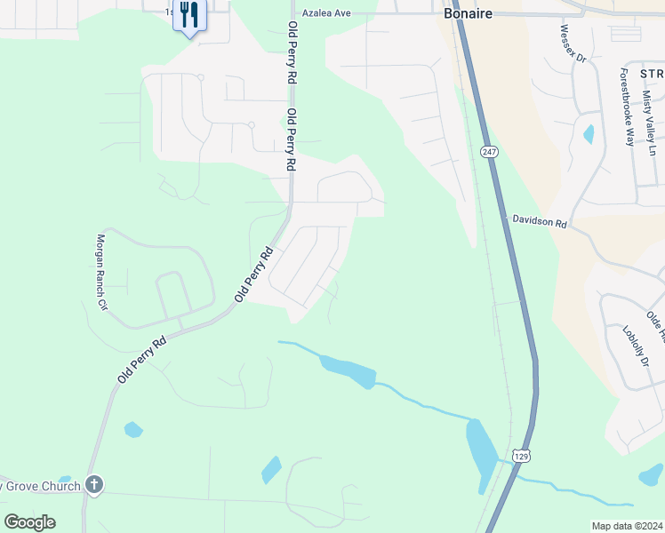 map of restaurants, bars, coffee shops, grocery stores, and more near 300 Edison Drive in Bonaire