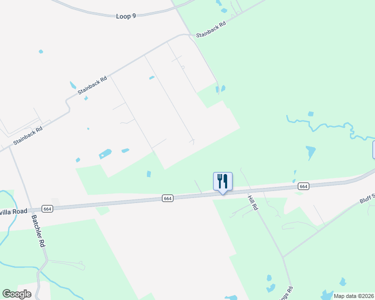 map of restaurants, bars, coffee shops, grocery stores, and more near 306 Crump Circle in Red Oak