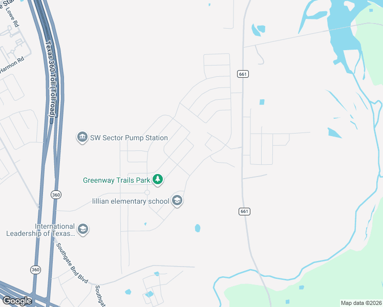 map of restaurants, bars, coffee shops, grocery stores, and more near 3615 Rolling Meadows Drive in Midlothian