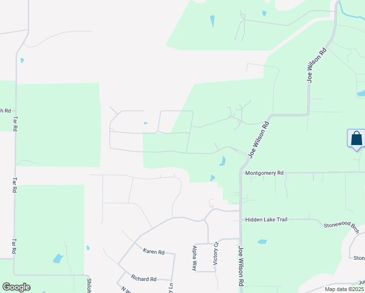 map of restaurants, bars, coffee shops, grocery stores, and more near 4071 Wisteria Tr in Midlothian