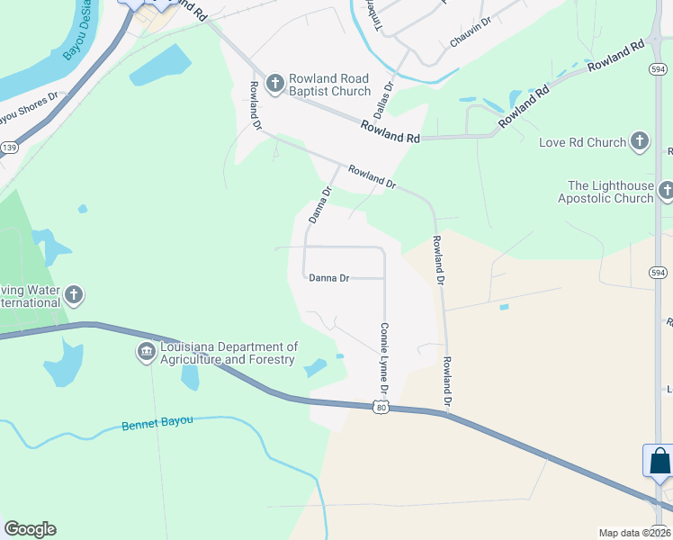 map of restaurants, bars, coffee shops, grocery stores, and more near 105 Margaret Dr in Monroe