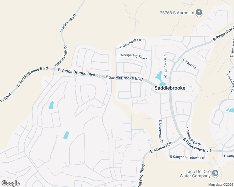 map of restaurants, bars, coffee shops, grocery stores, and more near 63605 East High Point Lane in Tucson