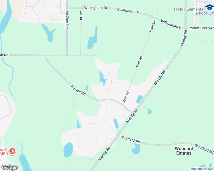 map of restaurants, bars, coffee shops, grocery stores, and more near 213 Highland Park Drive in Bonaire