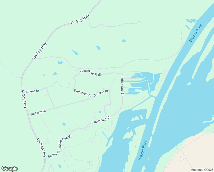 map of restaurants, bars, coffee shops, grocery stores, and more near 6818 Blue Ridge Road in Weatherford