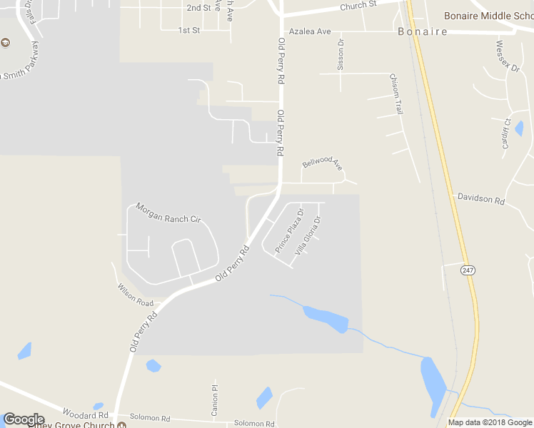 map of restaurants, bars, coffee shops, grocery stores, and more near 384 Old Perry Road in Bonaire