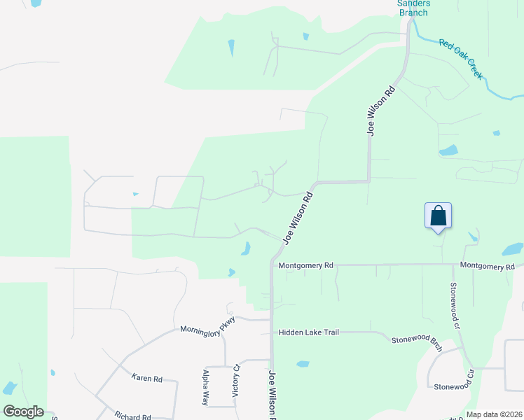 map of restaurants, bars, coffee shops, grocery stores, and more near 4710 South Caleta Street in Midlothian