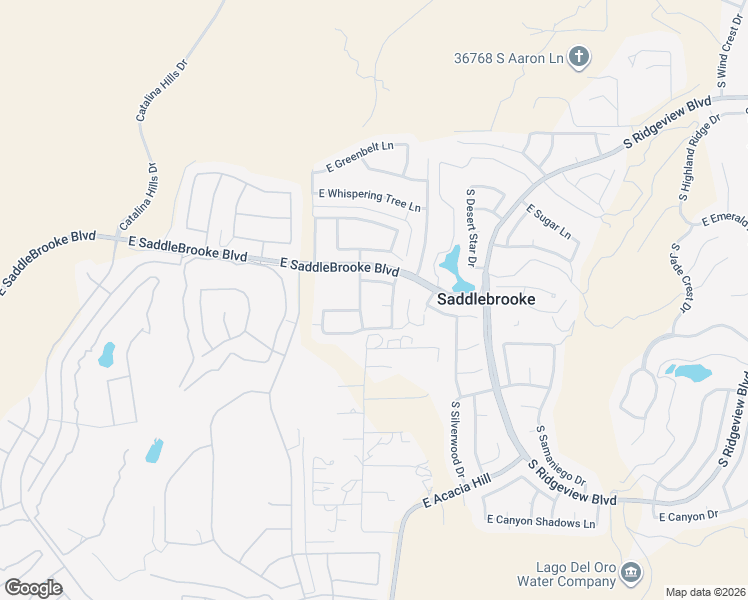 map of restaurants, bars, coffee shops, grocery stores, and more near 37565 South Mountain Sage Drive in Tucson