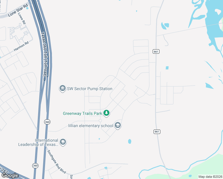 map of restaurants, bars, coffee shops, grocery stores, and more near 3648 Twin Pines Drive in Midlothian