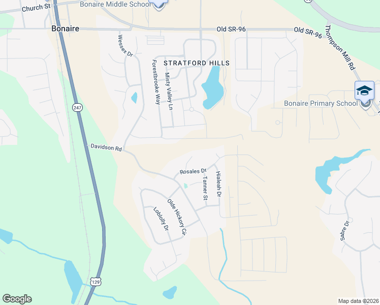 map of restaurants, bars, coffee shops, grocery stores, and more near 209 Sabelko Court in Bonaire