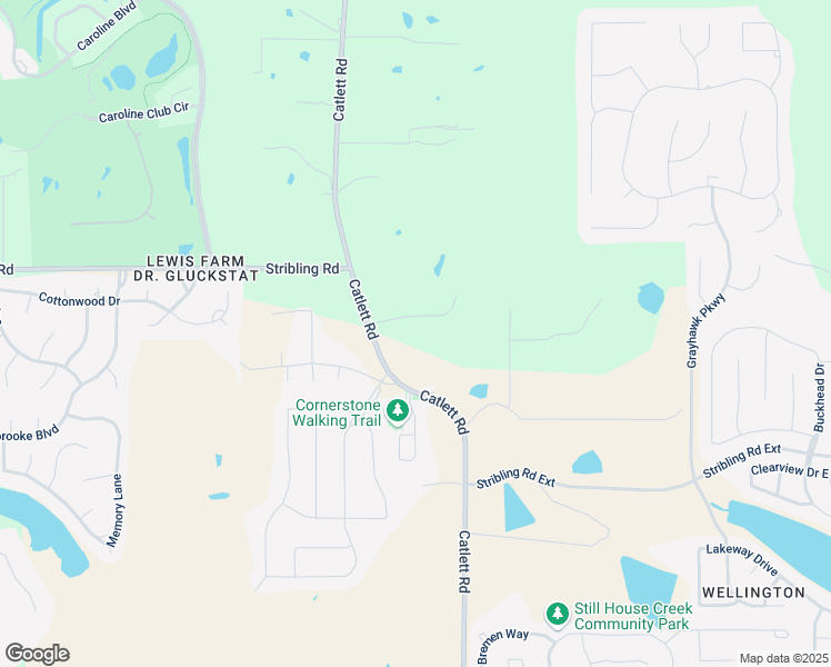 map of restaurants, bars, coffee shops, grocery stores, and more near 354 Catlett Road in Madison