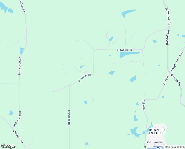 map of restaurants, bars, coffee shops, grocery stores, and more near 563 Brownlee Rd in Calhoun