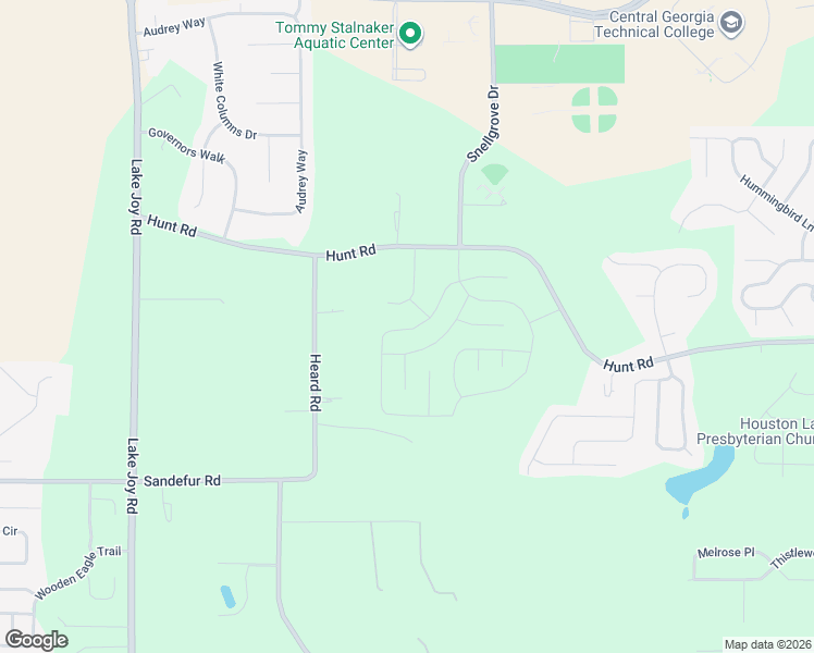 map of restaurants, bars, coffee shops, grocery stores, and more near 115 Hawks View Trail in Kathleen