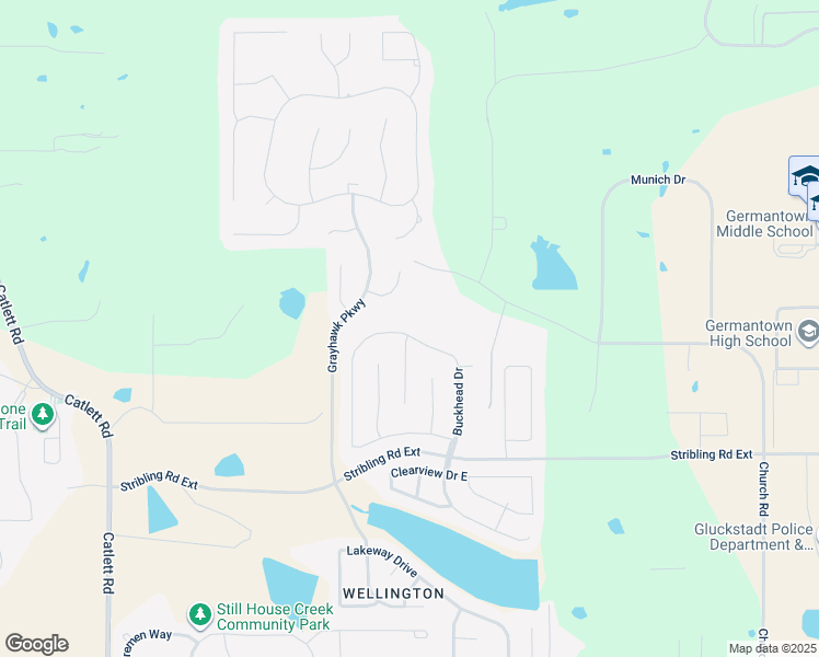 map of restaurants, bars, coffee shops, grocery stores, and more near 104 Winchester Cove in Madison