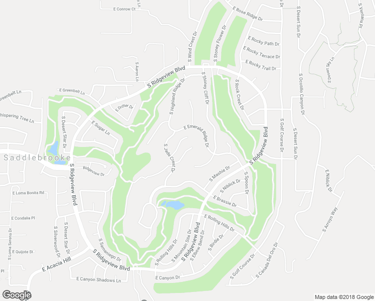 map of restaurants, bars, coffee shops, grocery stores, and more near 65185 East Diamond Ridge Court in Tucson