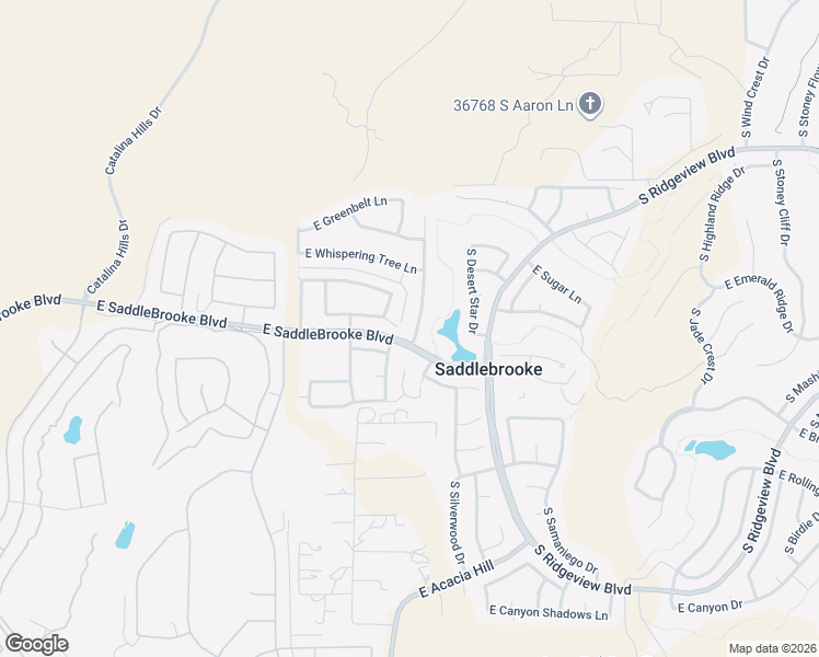 map of restaurants, bars, coffee shops, grocery stores, and more near 37494 South Canyon View Drive in Tucson