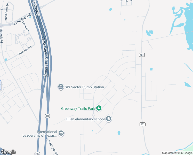 map of restaurants, bars, coffee shops, grocery stores, and more near 4049 Lakeview Drive in Midlothian