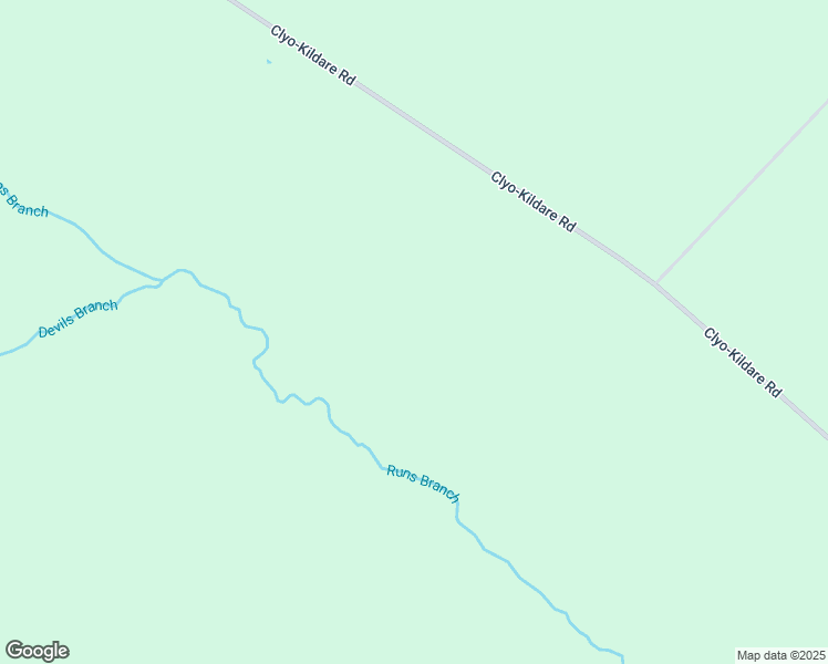 map of restaurants, bars, coffee shops, grocery stores, and more near 3019 Clyo-Kildare Road in Clyo