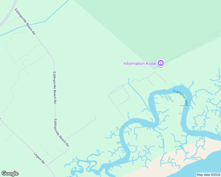 map of restaurants, bars, coffee shops, grocery stores, and more near 1109 Sarah Battle Lane in Edisto Island