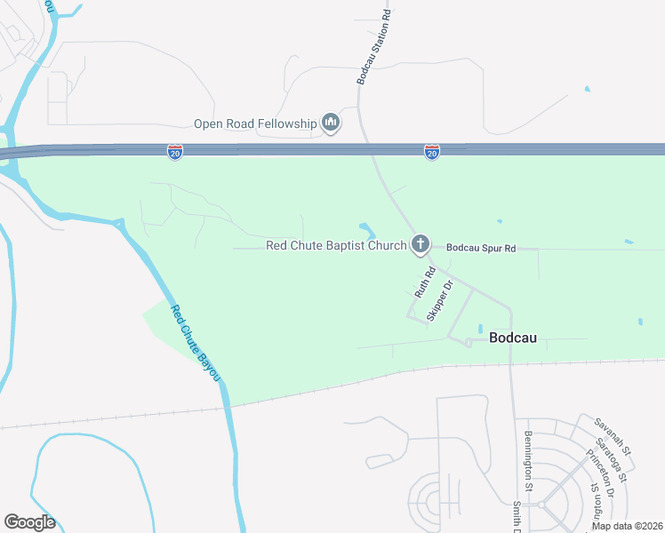 map of restaurants, bars, coffee shops, grocery stores, and more near 227 Magill Road in Haughton
