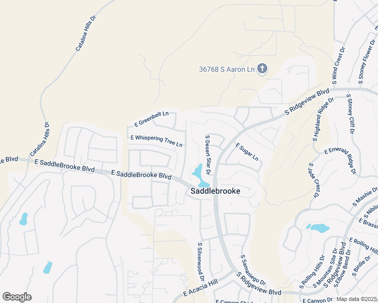 map of restaurants, bars, coffee shops, grocery stores, and more near 37285 South Canyon View Drive in Tucson