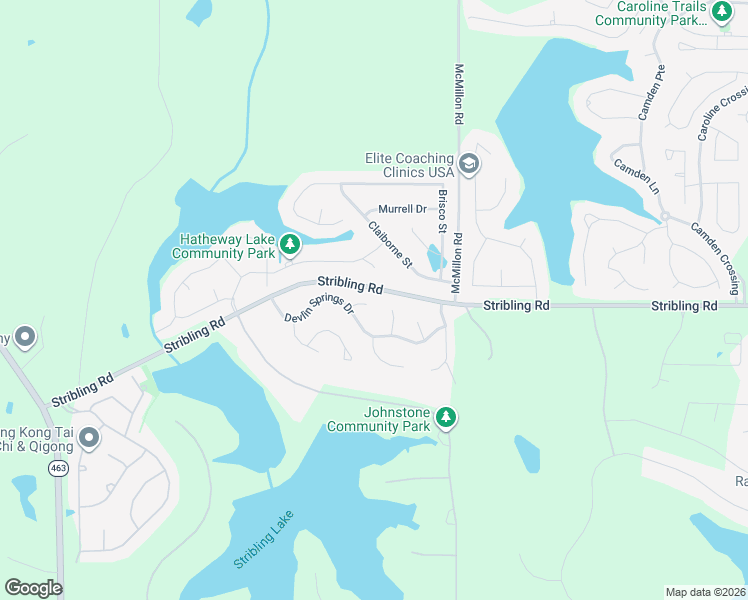 map of restaurants, bars, coffee shops, grocery stores, and more near 106 Springwater Cove in Madison