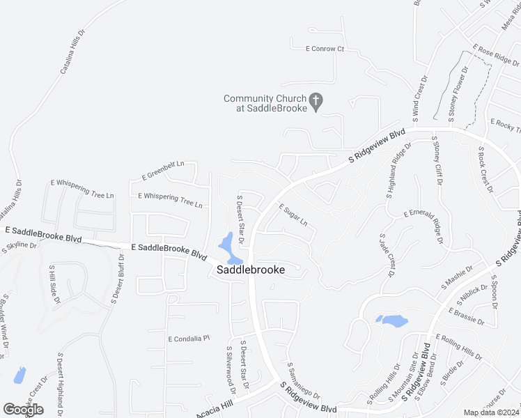 map of restaurants, bars, coffee shops, grocery stores, and more near 37277 South Pinewood Drive in Tucson